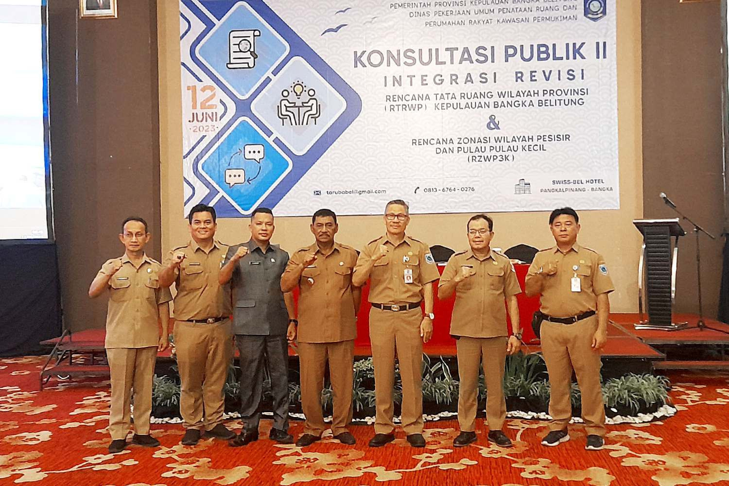 Bangka Tengah Ikuti Konsultasi Publik Tahap II PUPR Babel