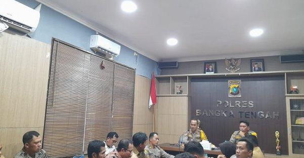 Besok Polres Bangka Tengah Tertibkan Tambang Ilegal di Kawasan Merbuk, Kenari dan Punguk